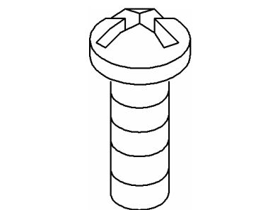 KOHLER Screw, M4-0.7 X 12, Pan
