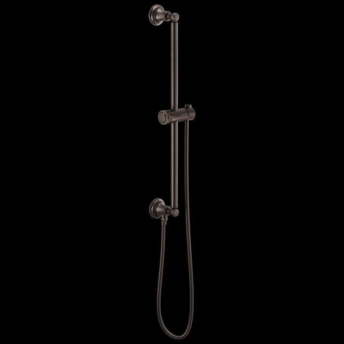 Brizo Brizo Universal Showering: Classic Round Slide Bar With Hose