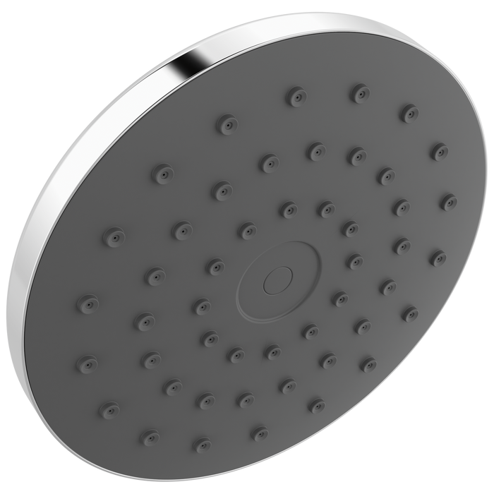 Delta Universal Showering Components 75103SN PivotPro Raincan Shower Head with TouchClean Spray Face