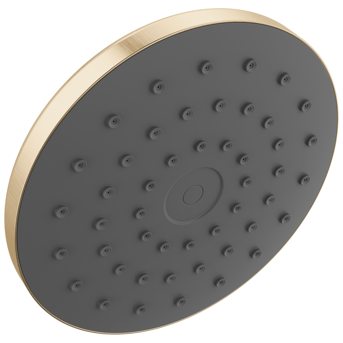 Delta Universal Showering Components 75103SN PivotPro Raincan Shower Head with TouchClean Spray Face
