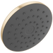 Delta Universal Showering Components 75103CZ PivotPro Raincan Shower Head with TouchClean Spray Face - Champagne Bronze