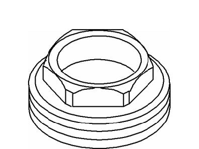 KOHLER Nut, Valve Retaining