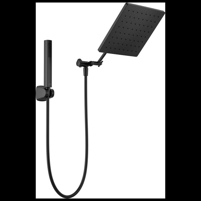 Delta Universal Showering Components: 10 inch Raincan Shower Head & Hand Held Combo with Adjustable Extension Arm