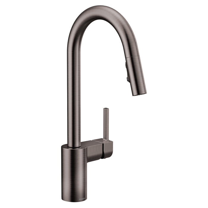 one-handle pulldown kitchen faucet
