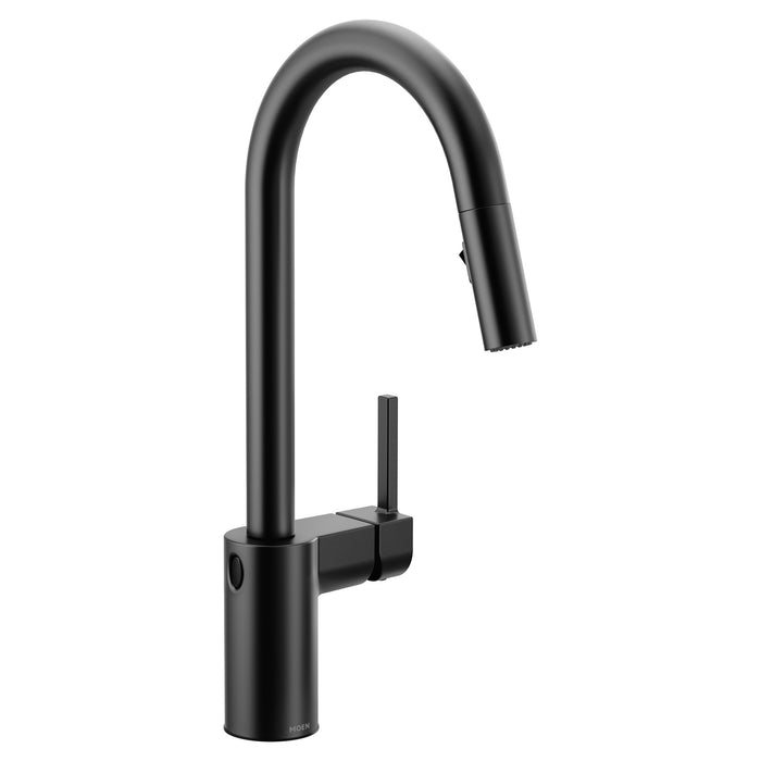 one-handle pulldown kitchen faucet