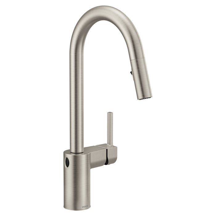 one-handle pulldown kitchen faucet
