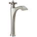 Delta Dorval 757 Single Handle Vessel Bathroom Faucet - Stainless