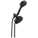 Delta Universal Showering Components 75756BL 5-Setting Two-in-One Combination Shower with Additional Mount - Matte Black