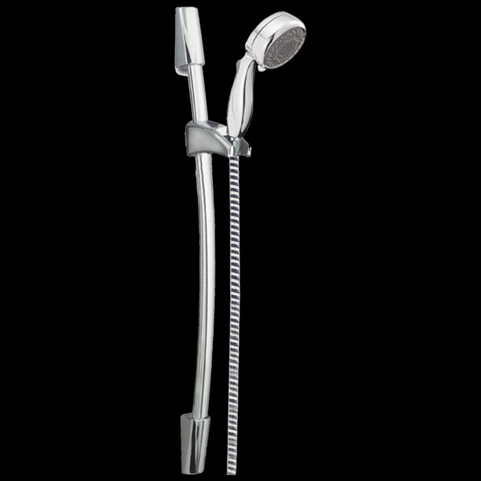 Delta Universal Showering Components: 7-Setting Wall Bar Hand Shower