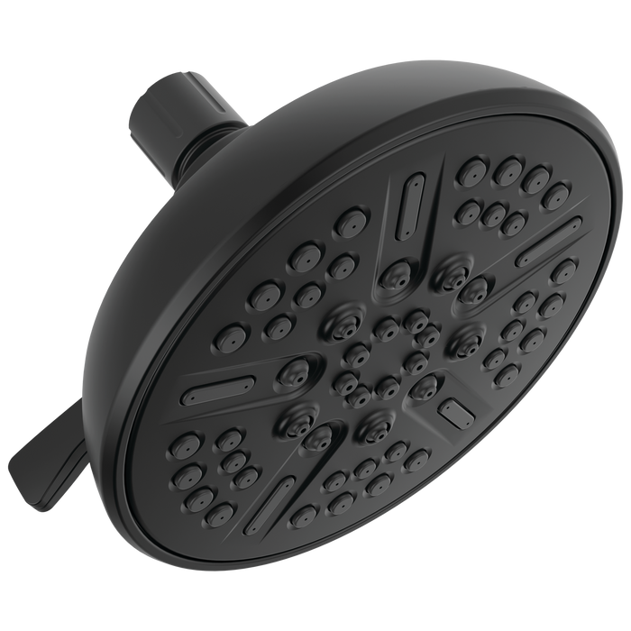 Delta Universal Showering Components 75898CBL 8-Setting Shower Head - Matte Black