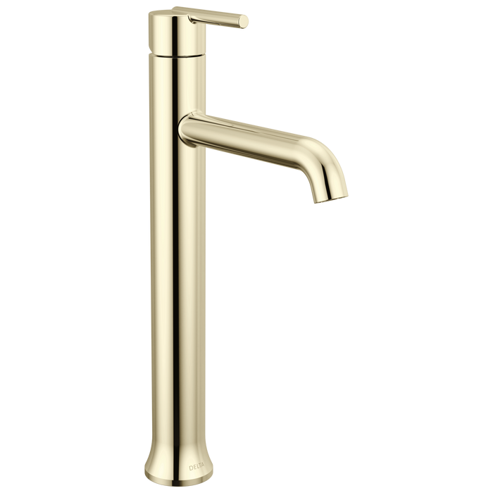 Delta Trinsic 759 Single Handle Vessel Bathroom Faucet - Polished Nickel