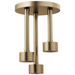 Brizo Essential Shower 81335 Linear Round Single-Function H2Okinetic Pendant Raincan Shower Head