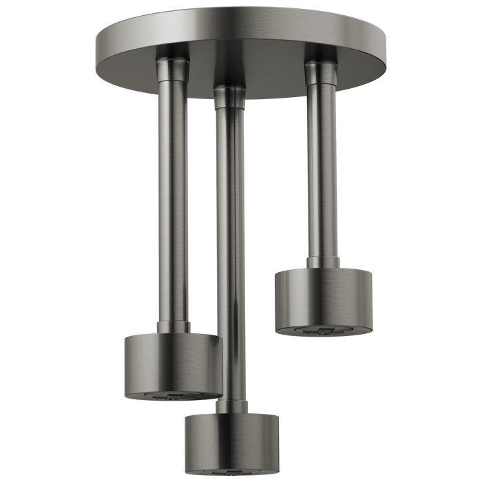 Brizo Essential Shower 81335 Linear Round Single-Function H2Okinetic Pendant Raincan Shower Head