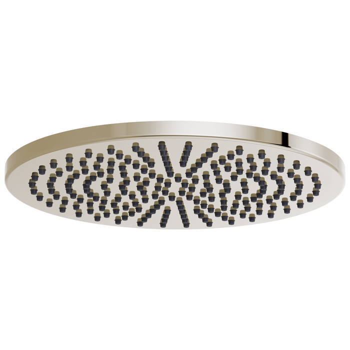 Brizo Essential Shower 81392 12" Linear Round Single-Function Raincan Shower Head - 1.75 GPM