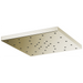 Brizo Essential Shower 81986 14” Linear Square H2OKINETIC Single-Function Raincan Shower Head 2.5 GPM