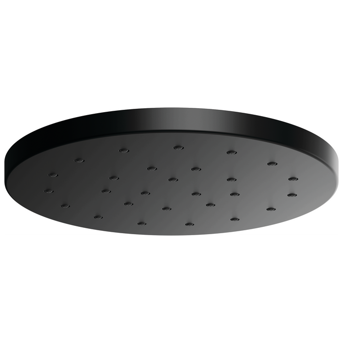 Brizo Essential Shower 81987 14” Linear Round H2OKINETIC Single-Function Raincan Shower Head - Matte Black