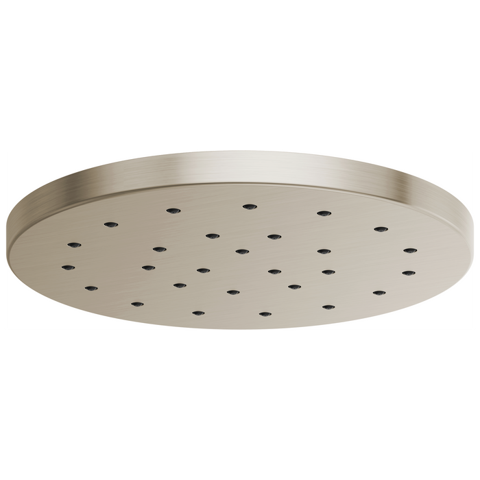 Brizo Essential Shower 81987 14” Linear Round H2OKINETIC Single-Function Raincan Shower Head - Brushed Nickel