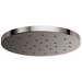 Brizo Essential Shower 81987 14” Linear Round H2OKINETIC Single-Function Raincan Shower Head - Brilliance Black Onyx