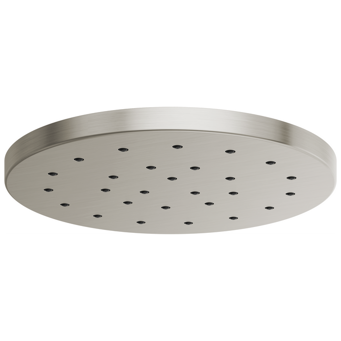 Brizo Essential Shower 81987 14” Linear Round H2OKINETIC Single-Function Raincan Shower Head - Luxe Nickel