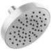 Brizo Universal Showering: 5" Linear Round Single-Function Wall Mount Shower Head - 1.75 GPM