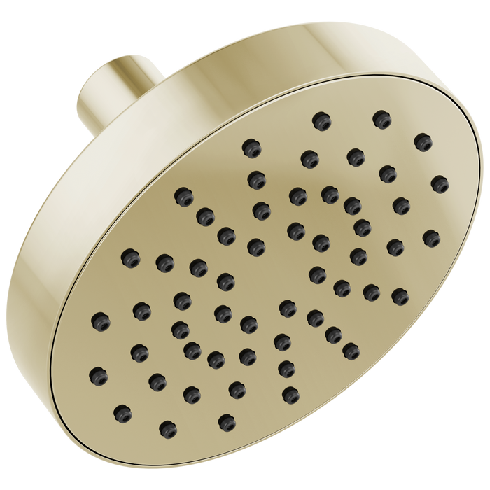 Brizo Universal Showering: 5" Linear Round Single-Function Wall Mount Shower Head - 1.75 GPM