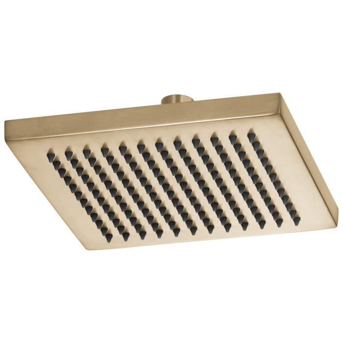 Brizo Essential Shower 83341 8" Linear Square Single-Function Raincan Shower Head - 1.75 GPM