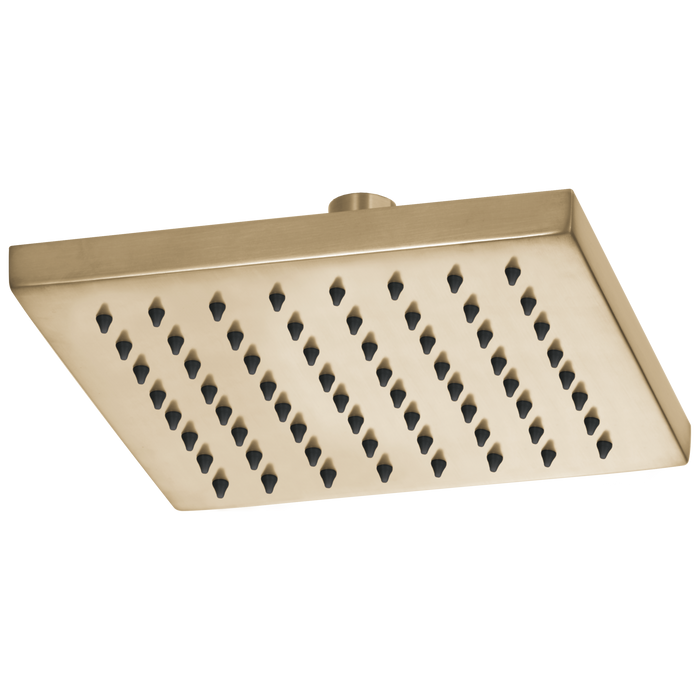 Brizo Essential Shower 83341 8" Linear Square Single-Function Raincan Shower Head - 1.75 GPM