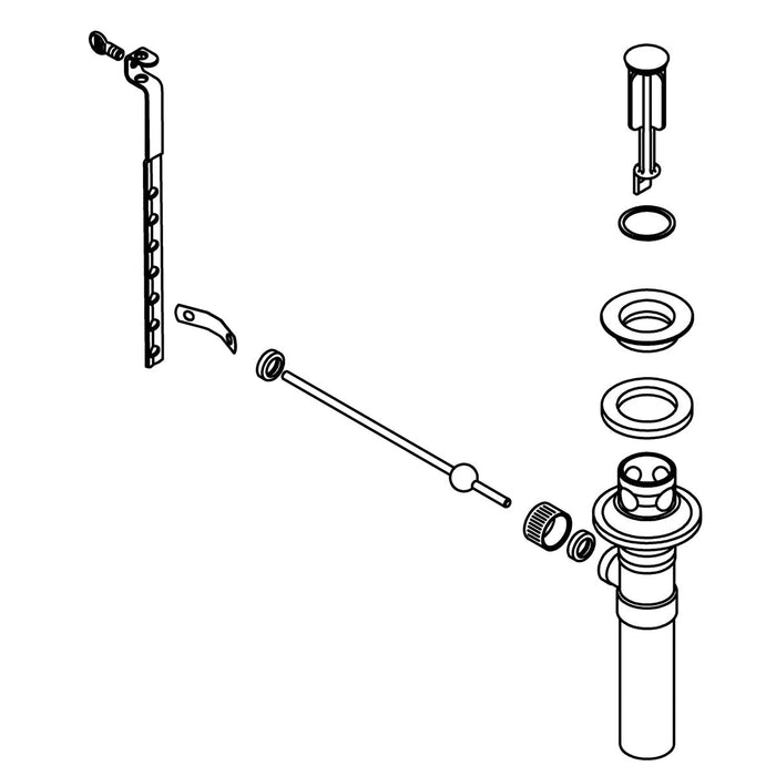 KOHLER Pop-Up Drain