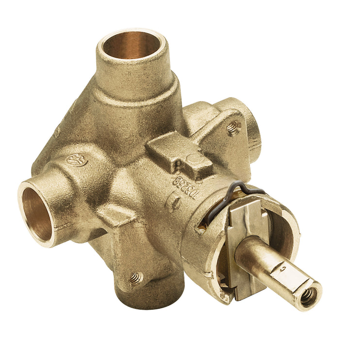 1/2" CC connection without integral stops