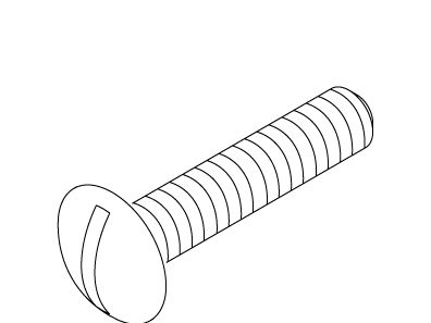KOHLER Screw 1/4-20 X 1.25