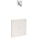 Delta Commercial 860T: Electronic Shower Trim with Push Button Activator- Hardwire