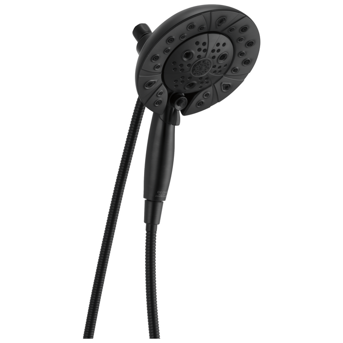 Brizo Essential Shower 86220 Classic Round H2Okinetic Multi-Function Hydrati 2|1 Shower - Matte Black