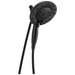 Brizo Essential Shower 86220 Classic Round H2Okinetic Multi-Function Hydrati 2|1 Shower - Matte Black