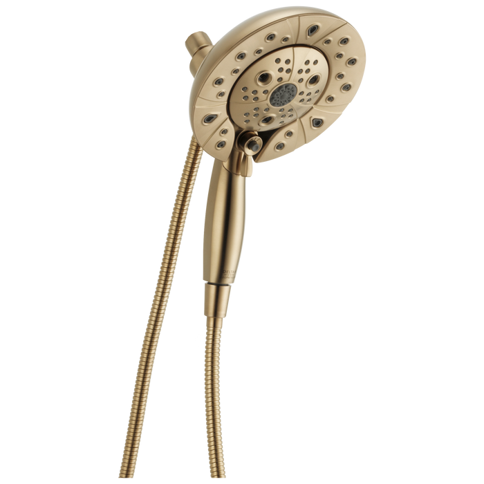 Brizo Essential Shower 86220 Classic Round H2Okinetic Multi-Function Hydrati 2|1 Shower - Luxe Gold