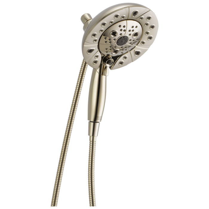Brizo Essential Shower 86220 Classic Round H2Okinetic Multi-Function Hydrati 2|1 Shower - Polished Nickel