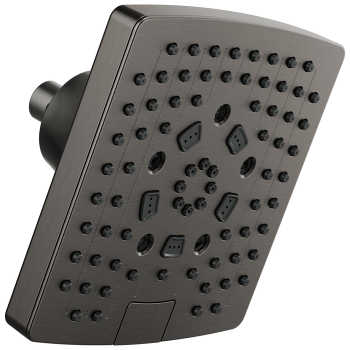 Brizo Essential Shower 87406 7” Linear Square H2Okinetic Multi-Function Wall Mount Shower Head - 2.5 GPM