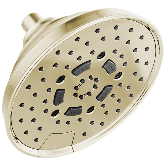 Brizo Essential Shower 87495 7" Classic Round H2Okinetic Multi-Function Wall Mount Shower Head - 2.5 GPM