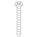 KOHLER Screw, 8-32 X 1.125