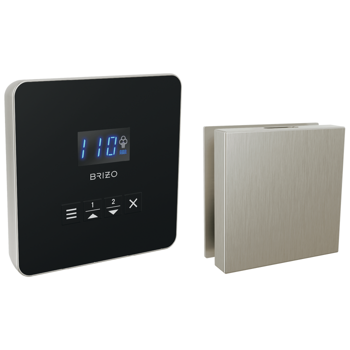 Brizo 8CH Elemental Square Steam Set