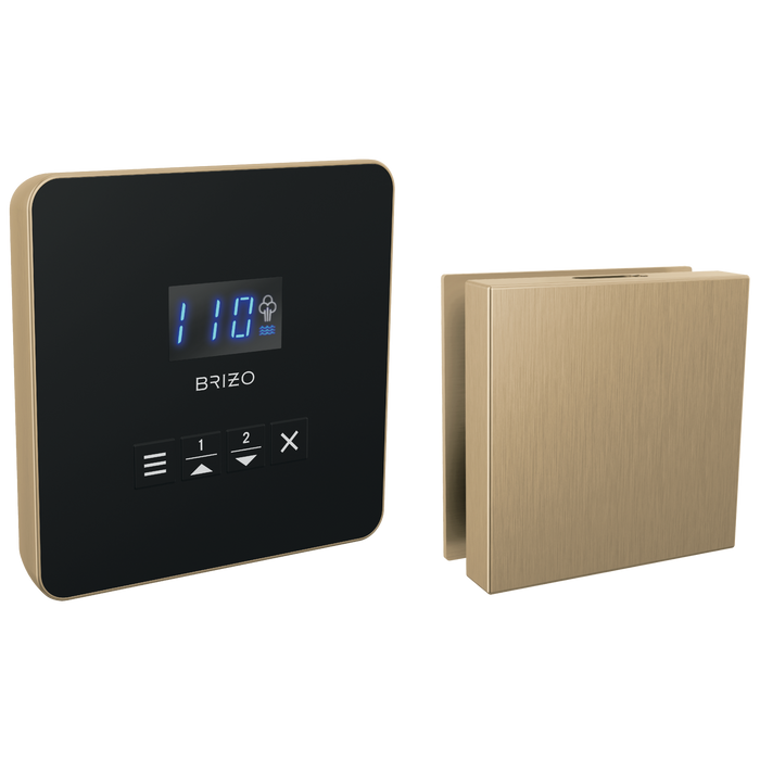 Brizo 8CH Elemental Square Steam Set