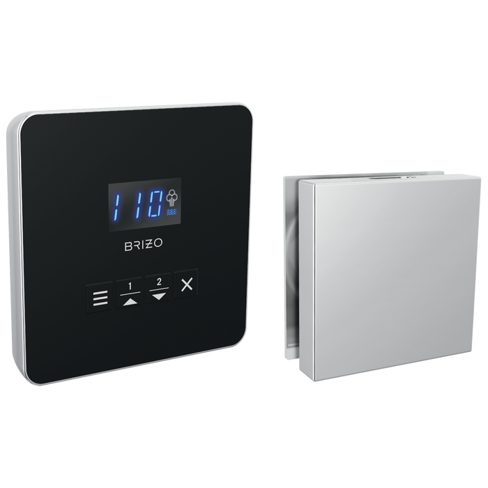 Brizo 8CH Elemental Square Steam Set
