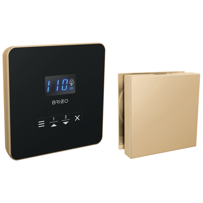 Brizo 8CH Elemental Square Steam Set