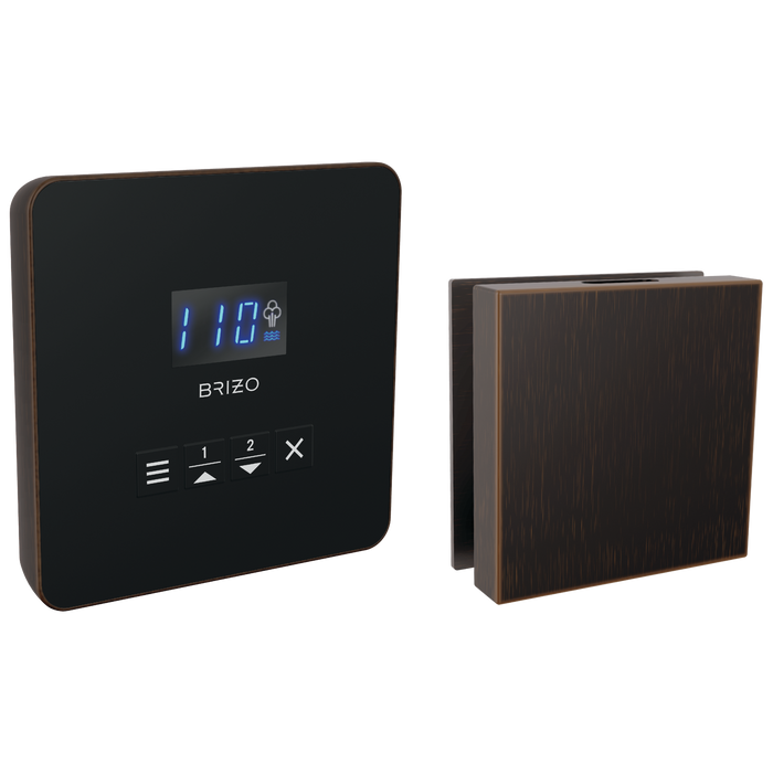 Brizo 8CH Elemental Square Steam Set