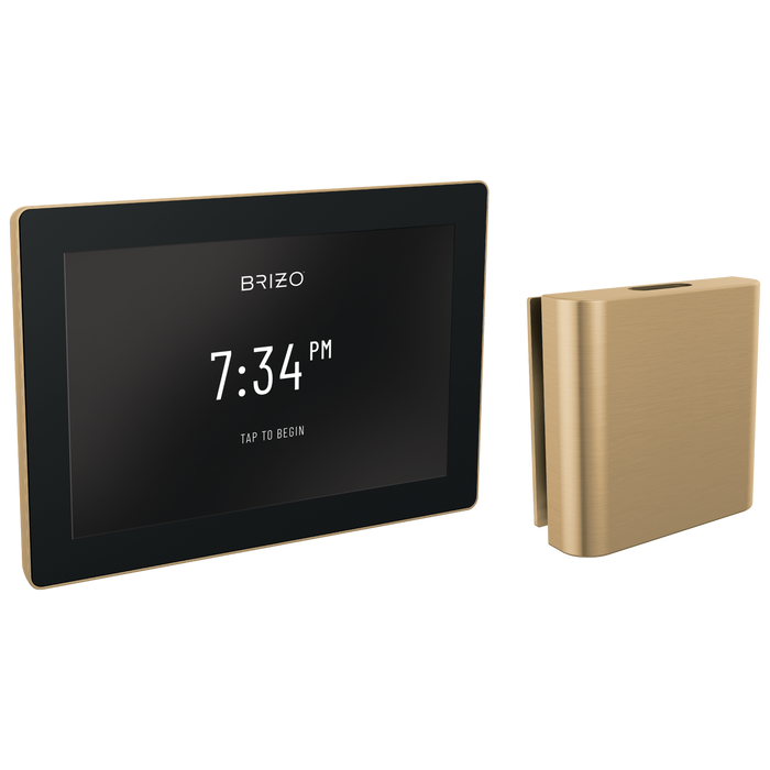 Brizo 8CH Transcendent Digital Interface + Square Steam Set