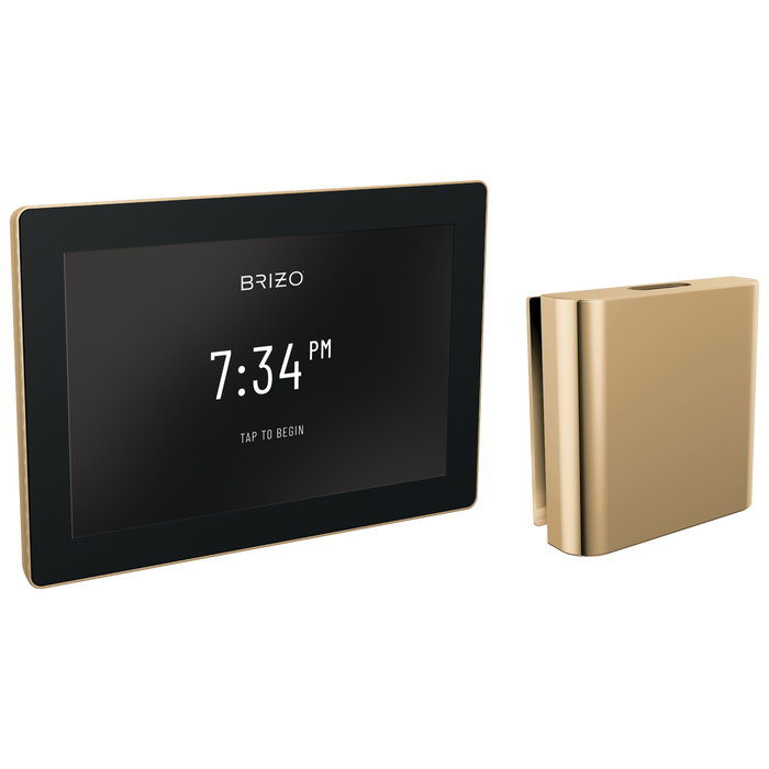 Brizo 8CH Transcendent Digital Interface + Square Steam Set