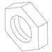 KOHLER Locknut, 1/4-20