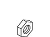 KOHLER Locknut, 3/8-16