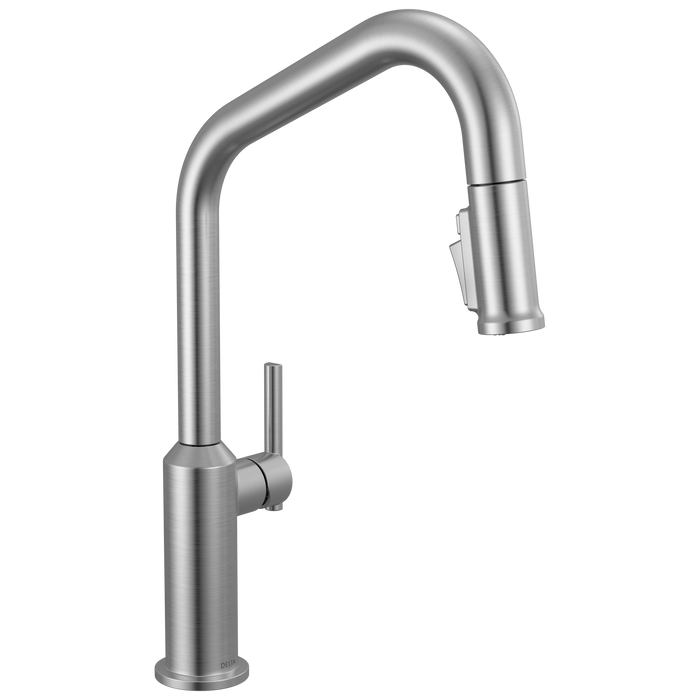 Delta Cordova 9085 Single Handle Pull-Down Kitchen Faucet - Lumicoat Arctic Stainless