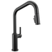 Delta Cordova 9085 Single Handle Pull-Down Kitchen Faucet - Matte Black