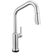 Delta Cordova 9085TL Touch2O Technology Kitchen Faucet with Touchless Technology - Lumicoat Chrome